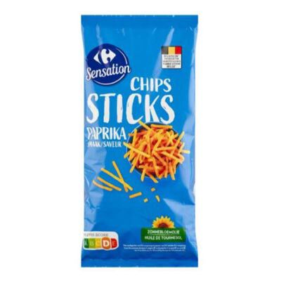 Carrefour Sensation Chips Sticks Paprika Smaak