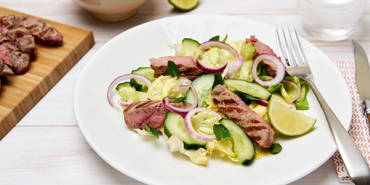 Salade de bœuf thaïlandaise