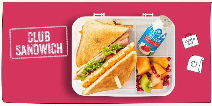 Lunchbox club sandwich