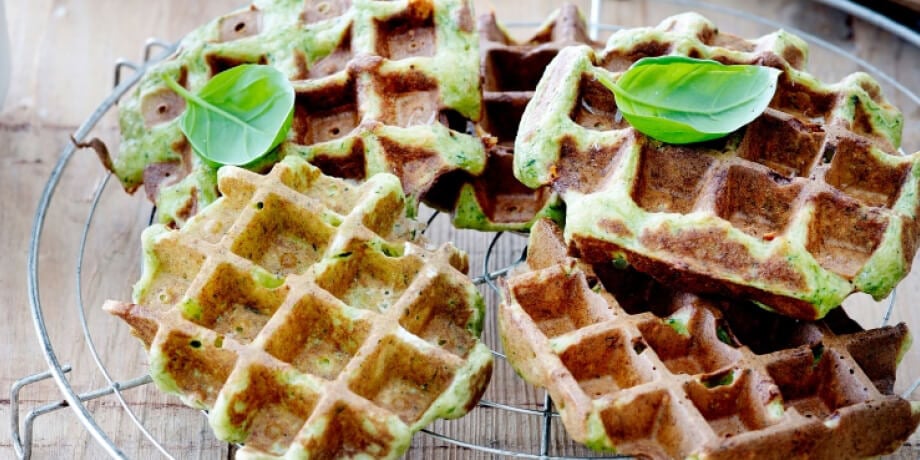 Courgettewafels