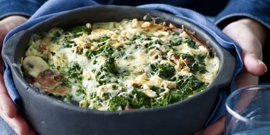 Lasagne met champignons