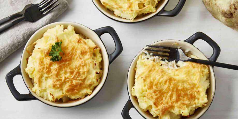 Parmentier van knolselder