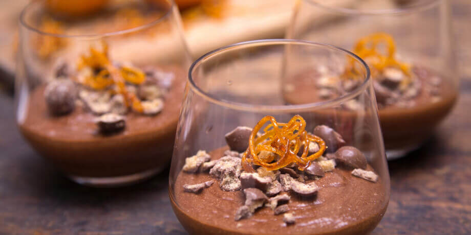 Mousse au chocolat à l'orange