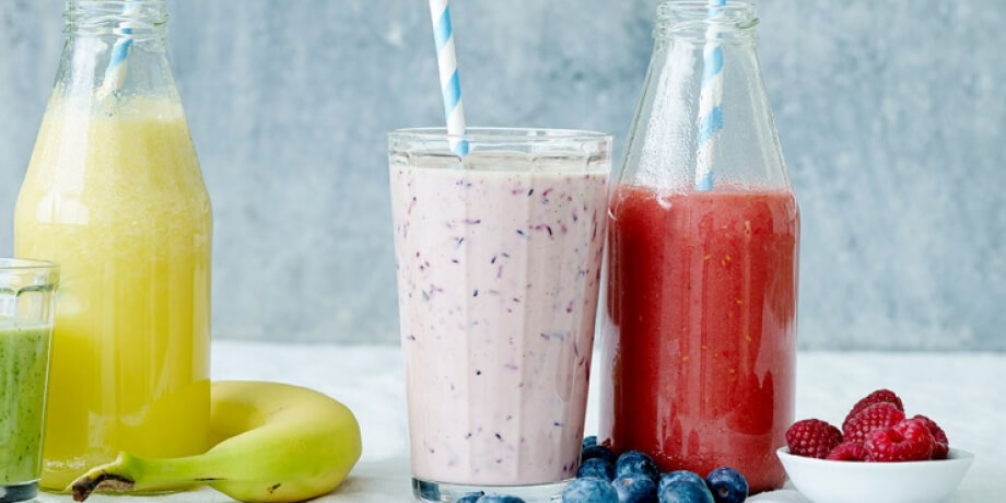 Smoothie mangue, ananas