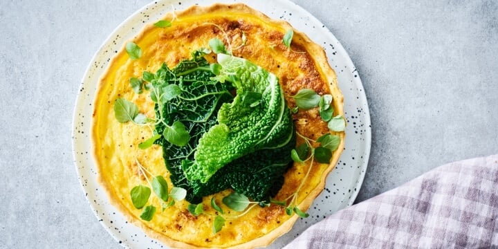 Taart met camembert