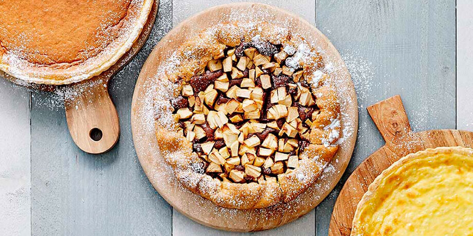 Appeltaart met chocolade