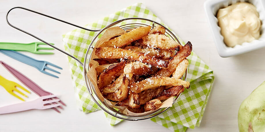 Frites de chou-rave au four
