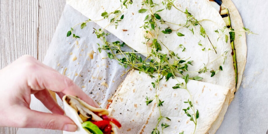 Enchilladas aux légumes grillés