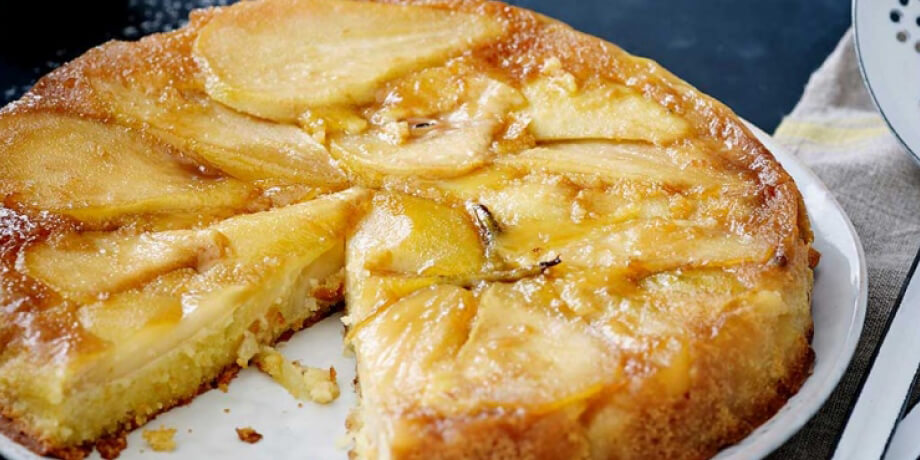 Tarte aux poires frangipane