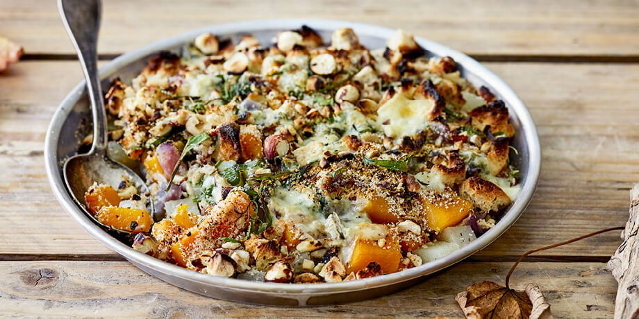 Crumble aux légumes oubliés