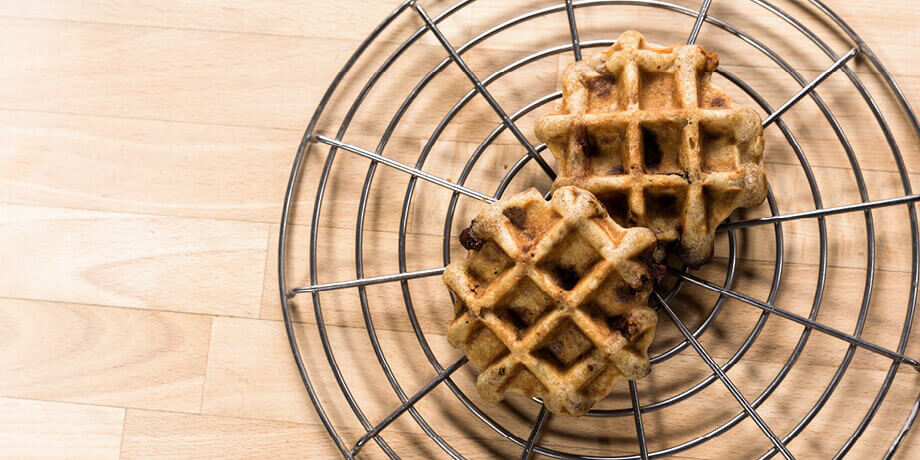 Smulwafels met speculaas