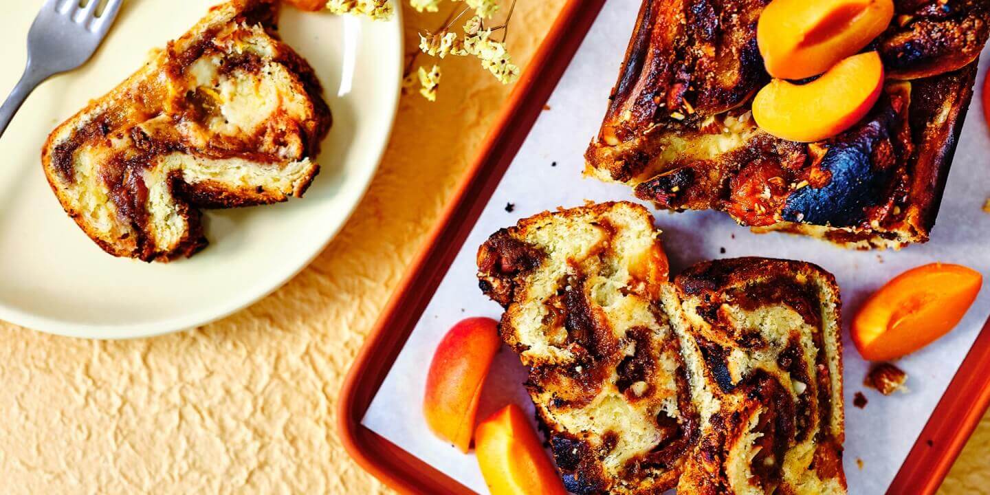 Babka abricot-amande à la cannelle