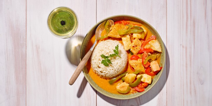 Viscurry op z’n Braziliaans met kokosmelk en paprika