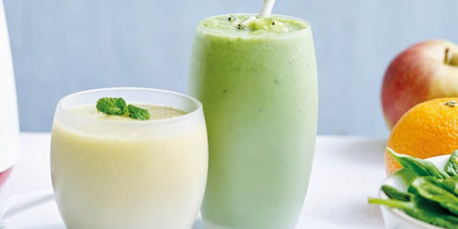 Smoothie détox aux épinards