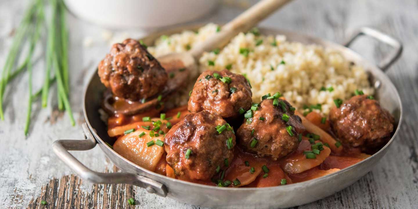 Gehaktballen kefta stijl