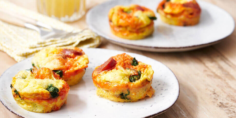 Frittata au chorizo et épinards