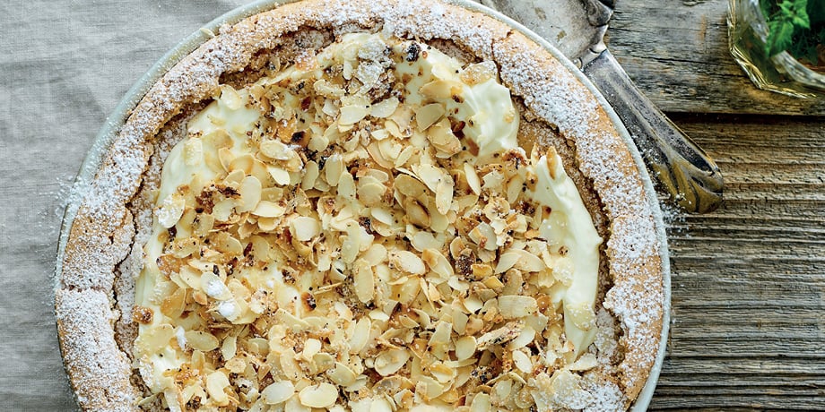 Cake suédois aux amandes effilées
