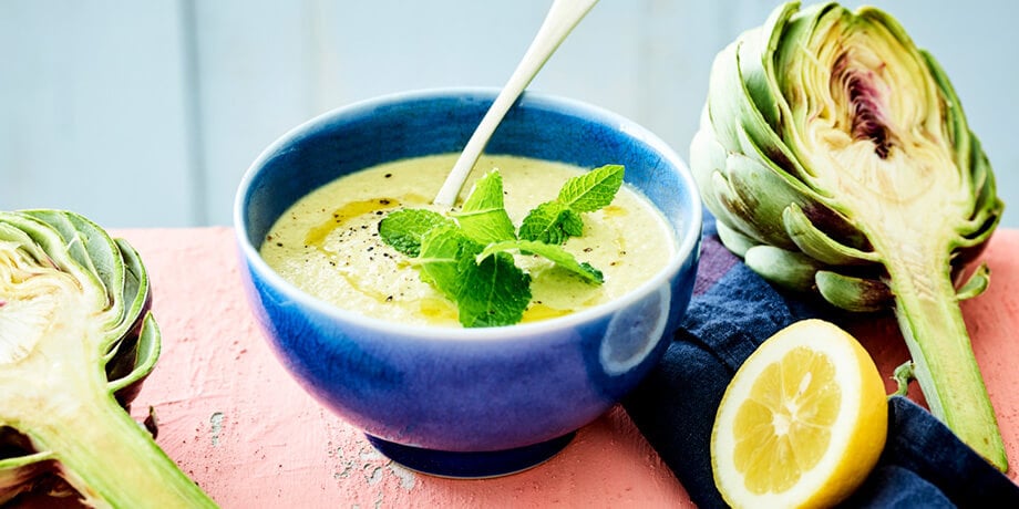 Gazpacho met artisjokken