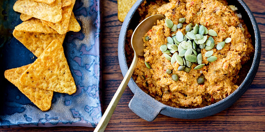 Hummus van groenten