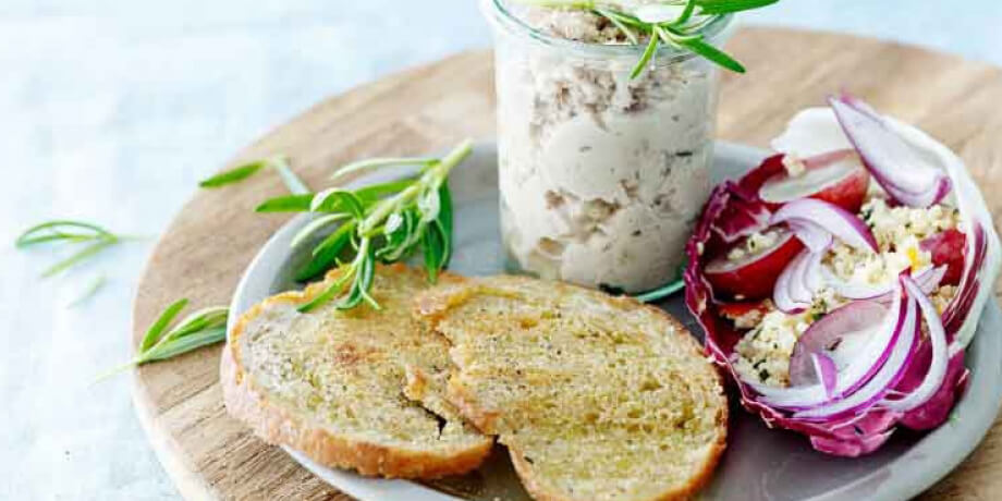 Konijnenrillettes