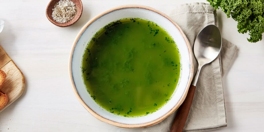 Soupe de chou frisé