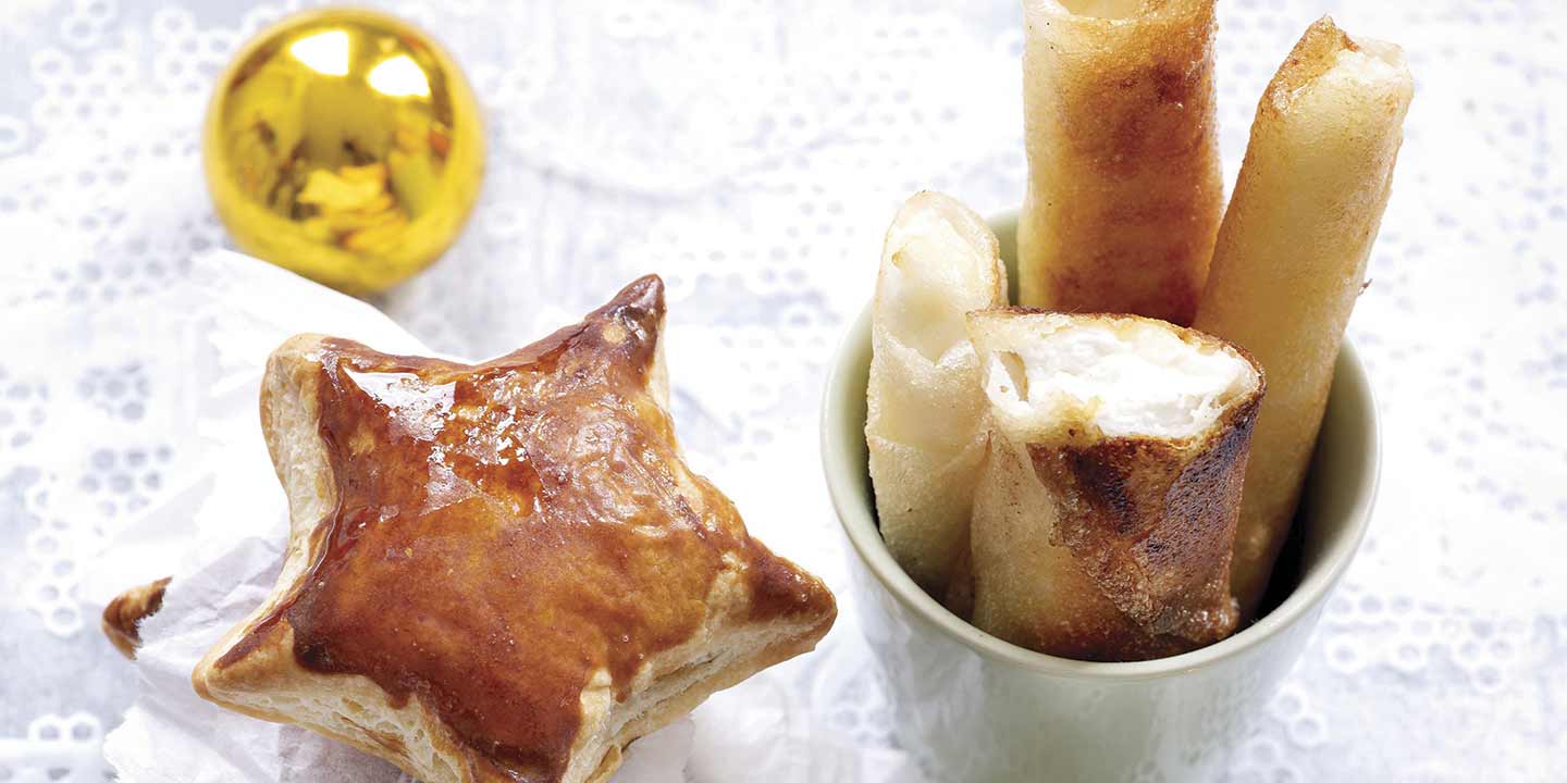 Cigarettes croustillantes au fromage