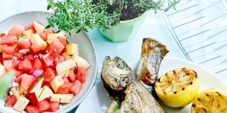 Salsa pomme-pastèque