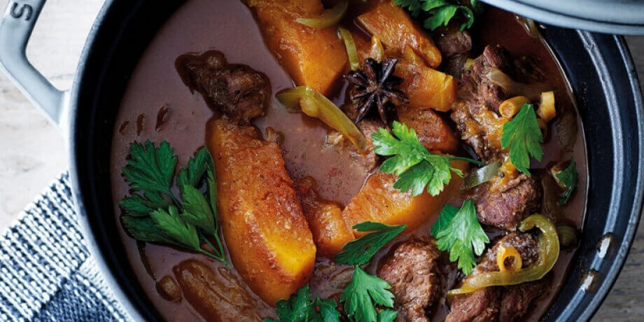 Ragoût de boeuf au potiron