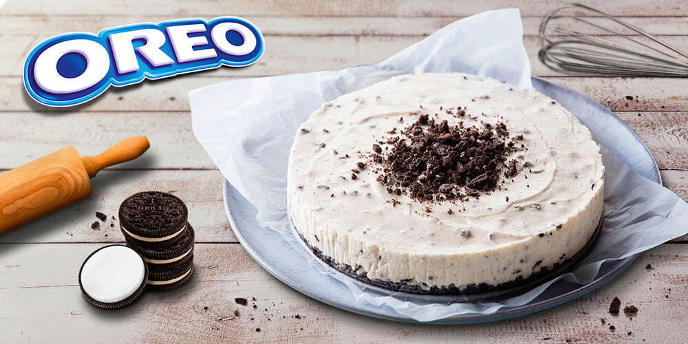 Oreo cheesecake met Philadelphia