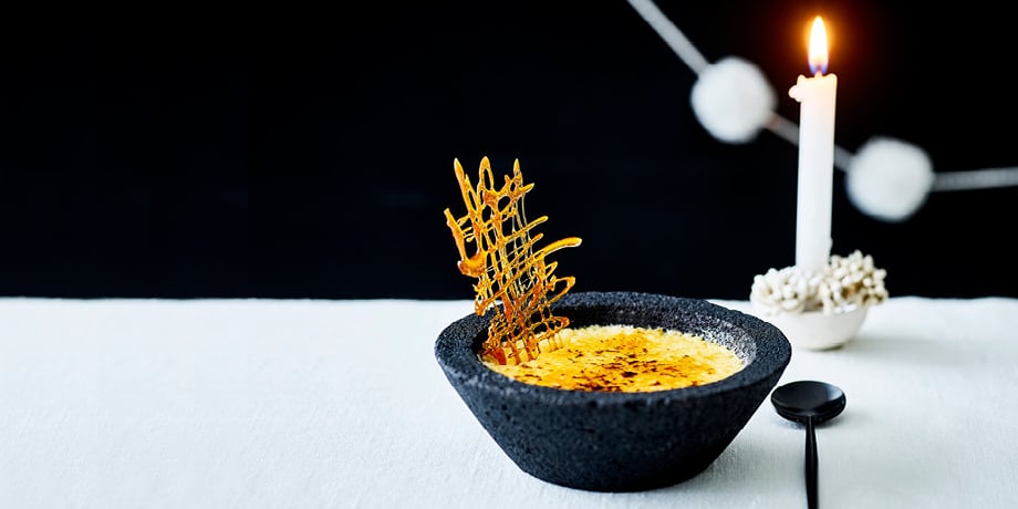 Crème brûlée à la citronnelle