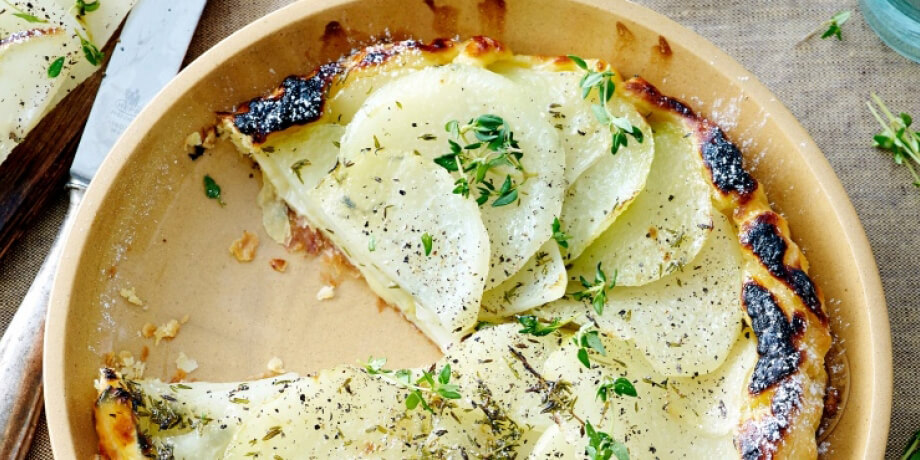 Tarte Tatin met koolrabi