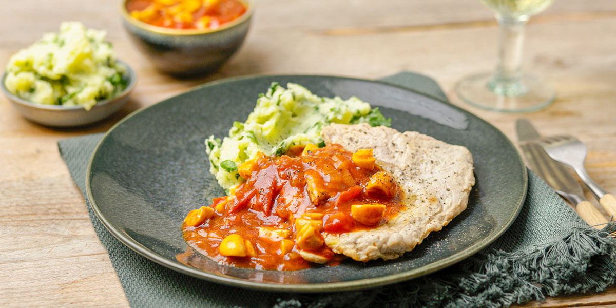 Escalope de bœuf à la sauce madère