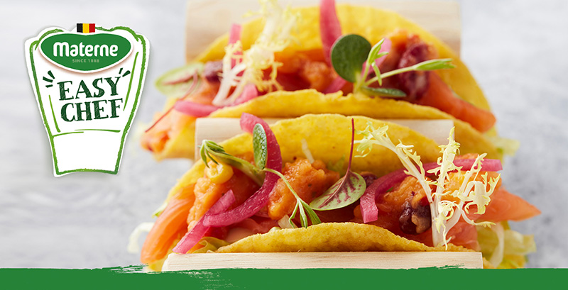 Tacos au saumon mariné et Easy Chef Tex Mex