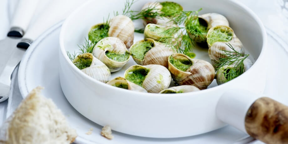 Petits-gris au beurre aux fines herbes