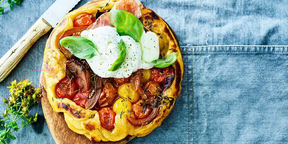 Tarte Tatin de tomates