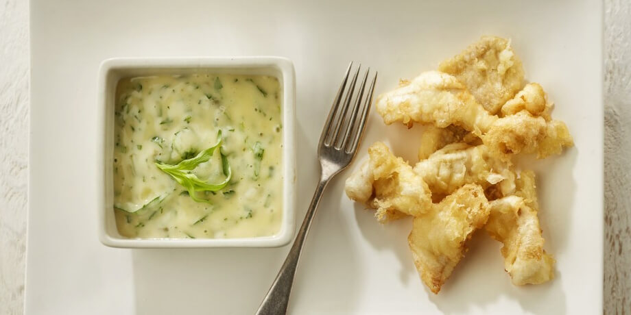 Filets de sole en tempura et sauce tartare