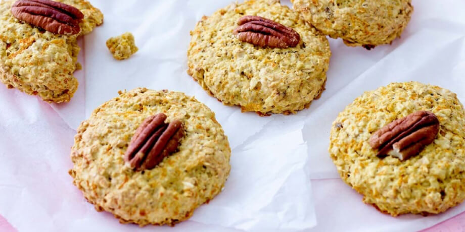 Biscuits aux carottes et à l’avoine