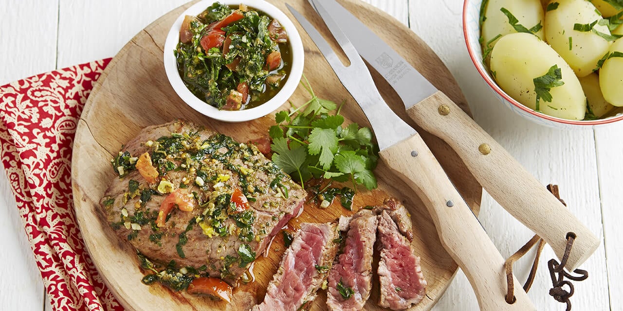 Chateaubriand met chimichurri-saus
