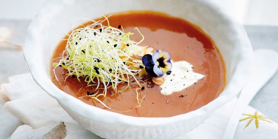 Velouté van kreeft met room